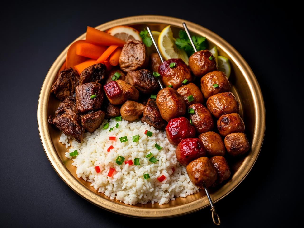 Mixed grill platter
